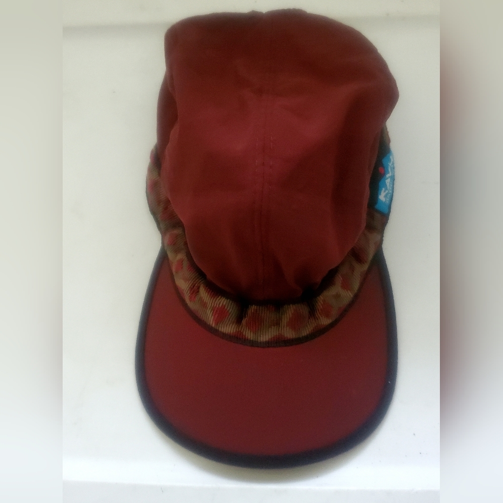90's Vintage Kavu Burgundy Red hiking hat